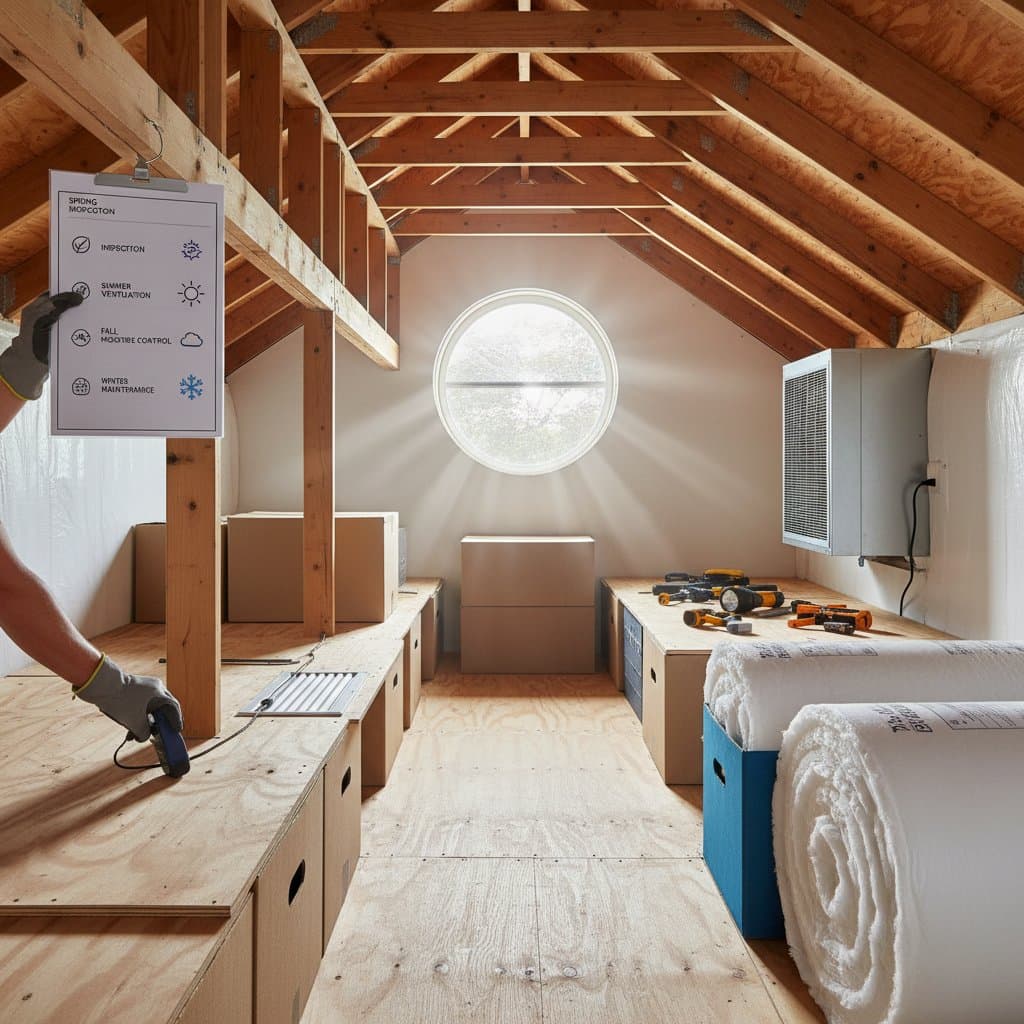 Featured image for Seasonal Attic Checks Stop Mold Before It Starts