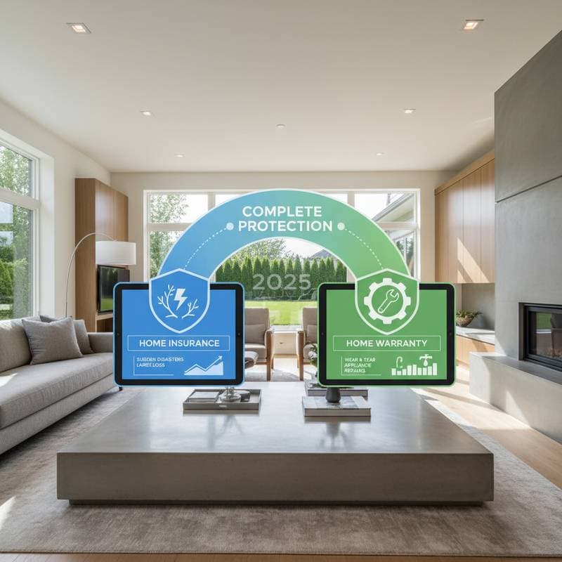 Featured image for Home Warranty vs Insurance: What Each Actually Covers