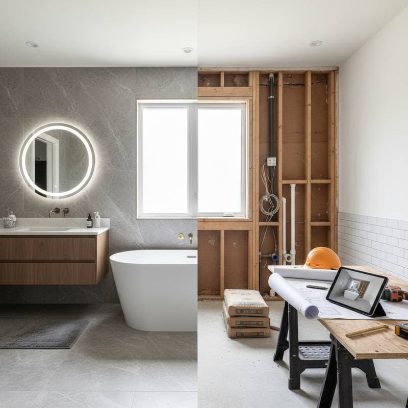 Featured image for What Bathroom Remodels Actually Cost in 2025