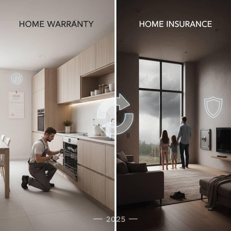 Featured image for Home Warranty Covers Wear, Insurance Covers Disasters