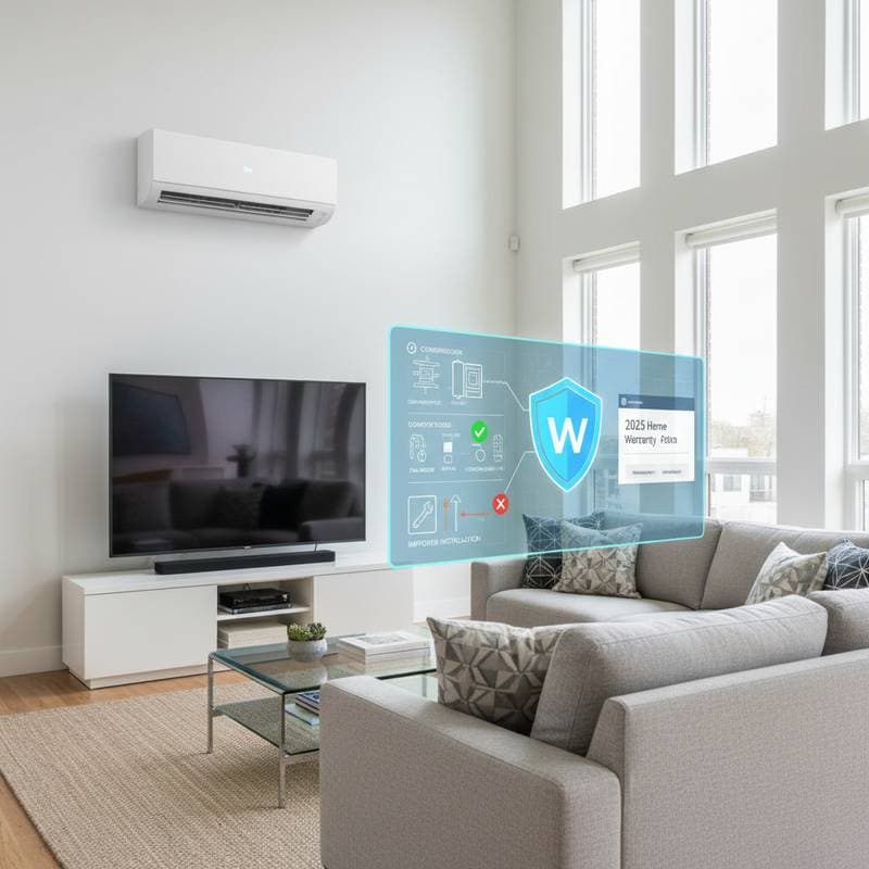 Featured image for What Home Warranties Cover for Mini-Split Systems