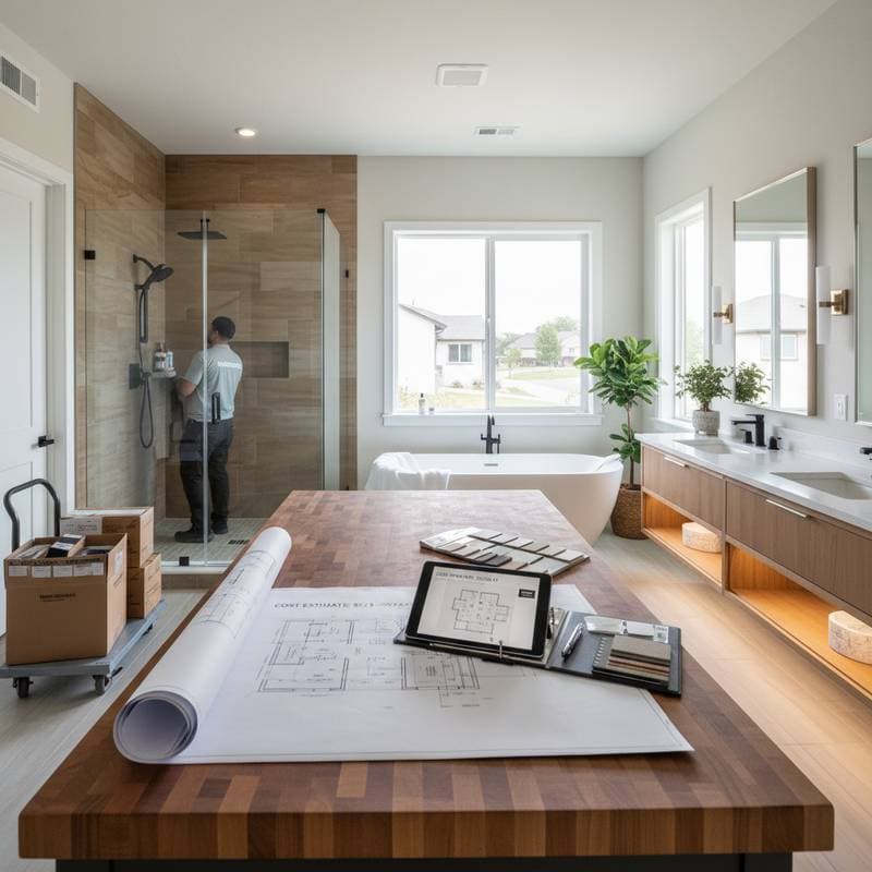 Featured image for Bathroom Remodels Now Cost $125-$375 Per Square Foot