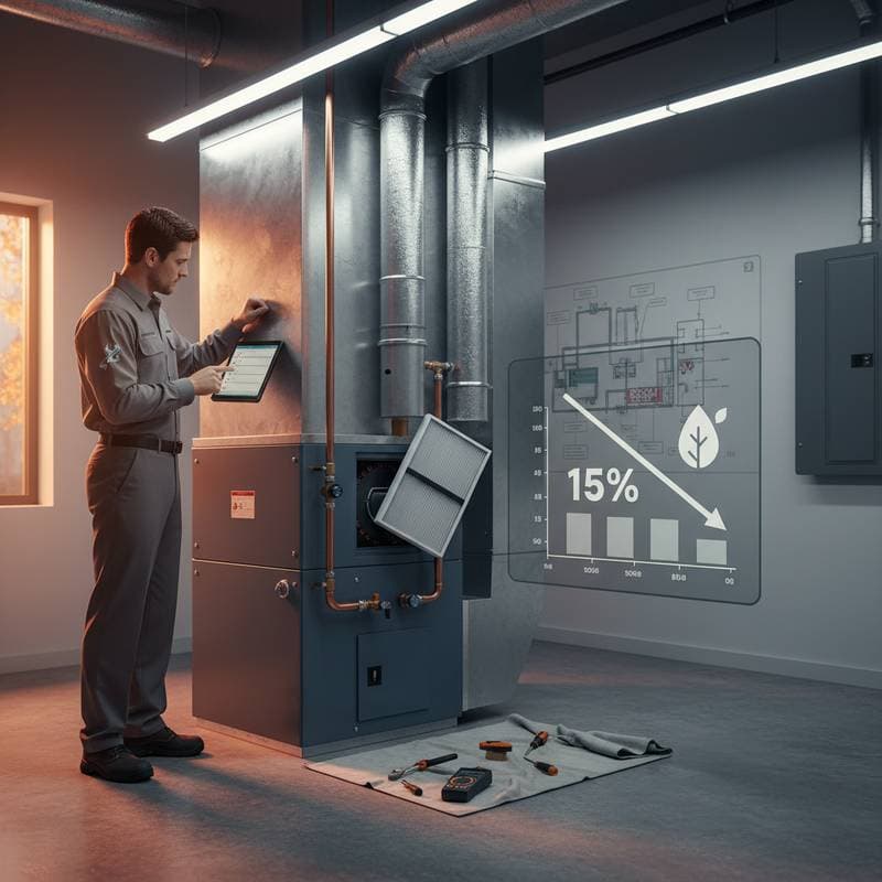 Featured image for Fall HVAC Maintenance Cuts Energy Bills 15 Percent