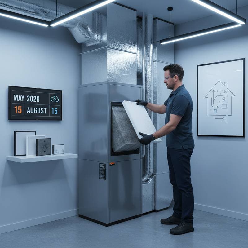 Featured image for Change Your HVAC Filter Every 60-90 Days for Cleaner Air