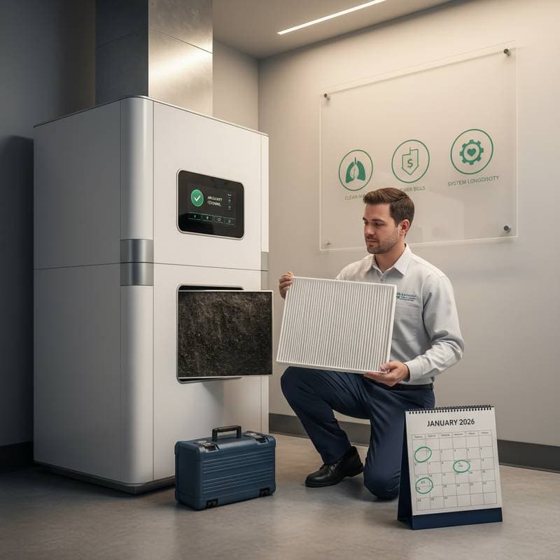 Featured image for Monthly HVAC Filters Cut Energy Bills and Repairs