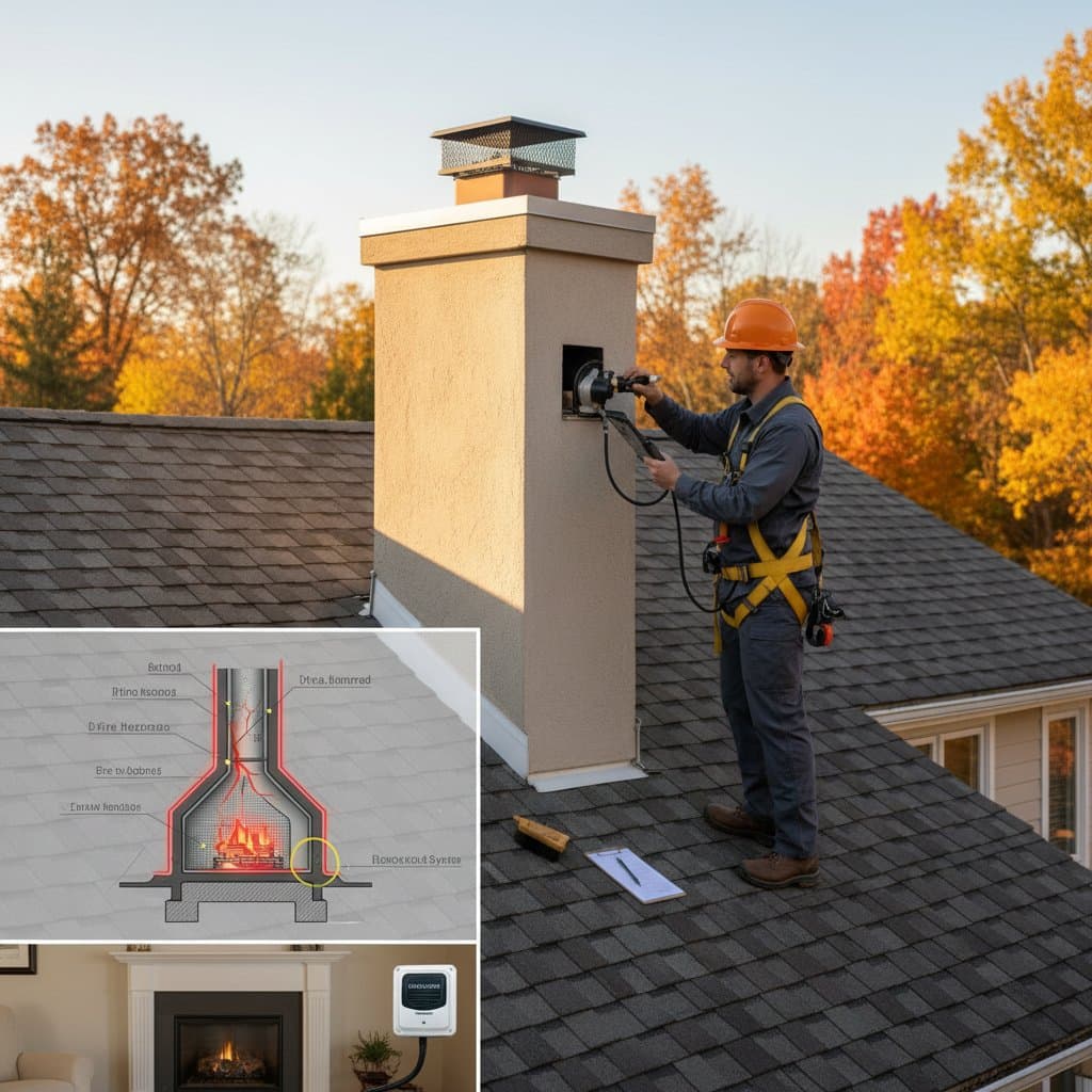 Featured image for Why Fall Chimney Checks Prevent House Fires