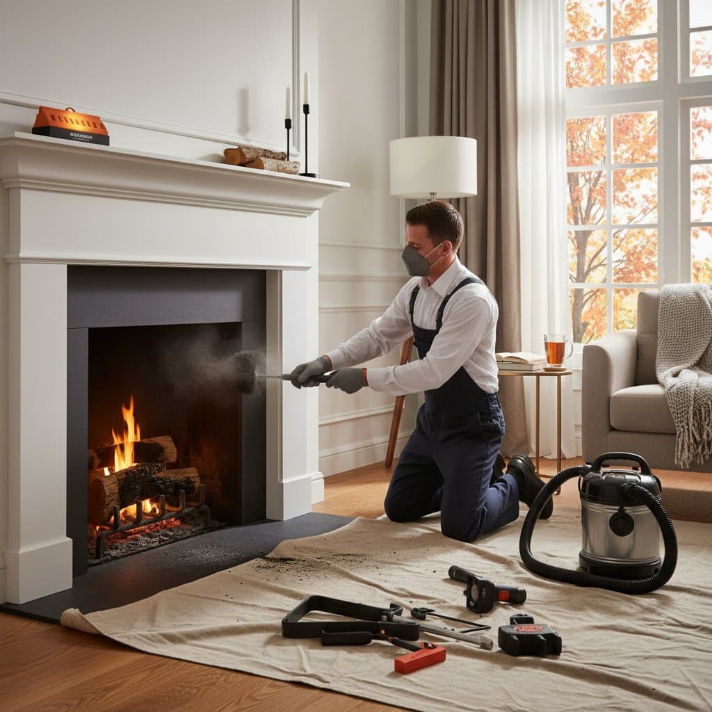 Featured image for Fall Chimney Cleaning Cuts Fire Risk by Half