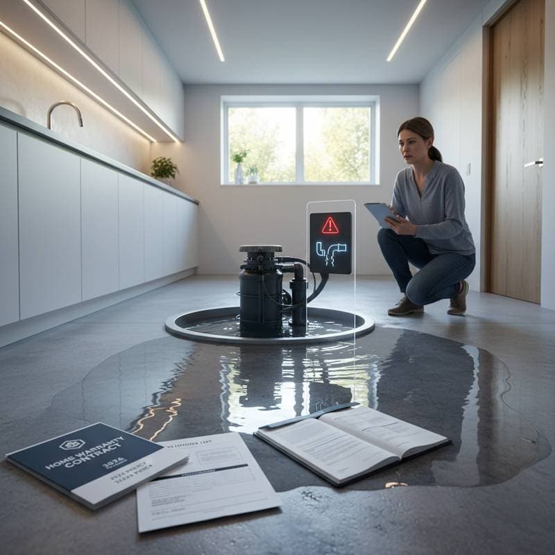 Featured image for Sump Pump Failures and Home Warranty Coverage Limits