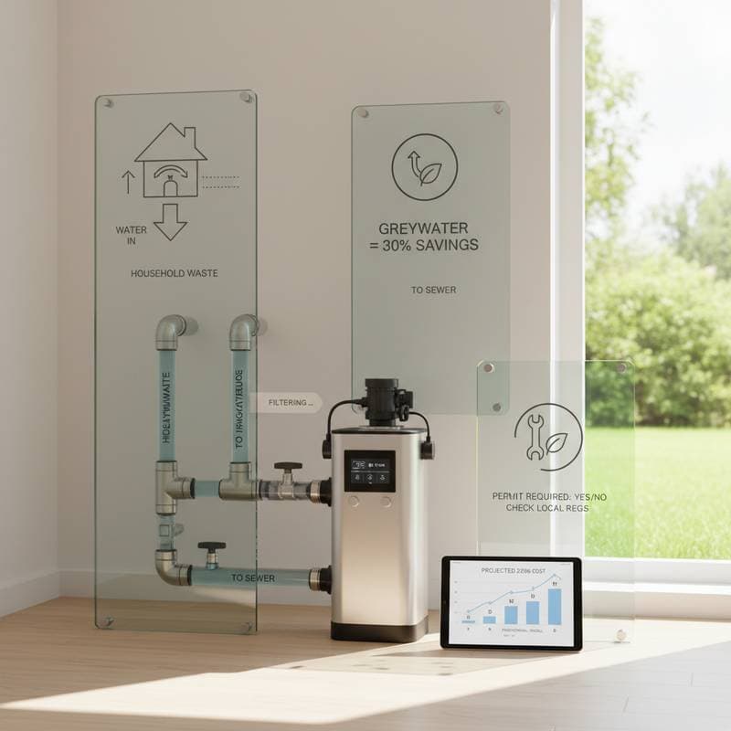 Featured image for Greywater Systems: What They Cost and When You Need Permits