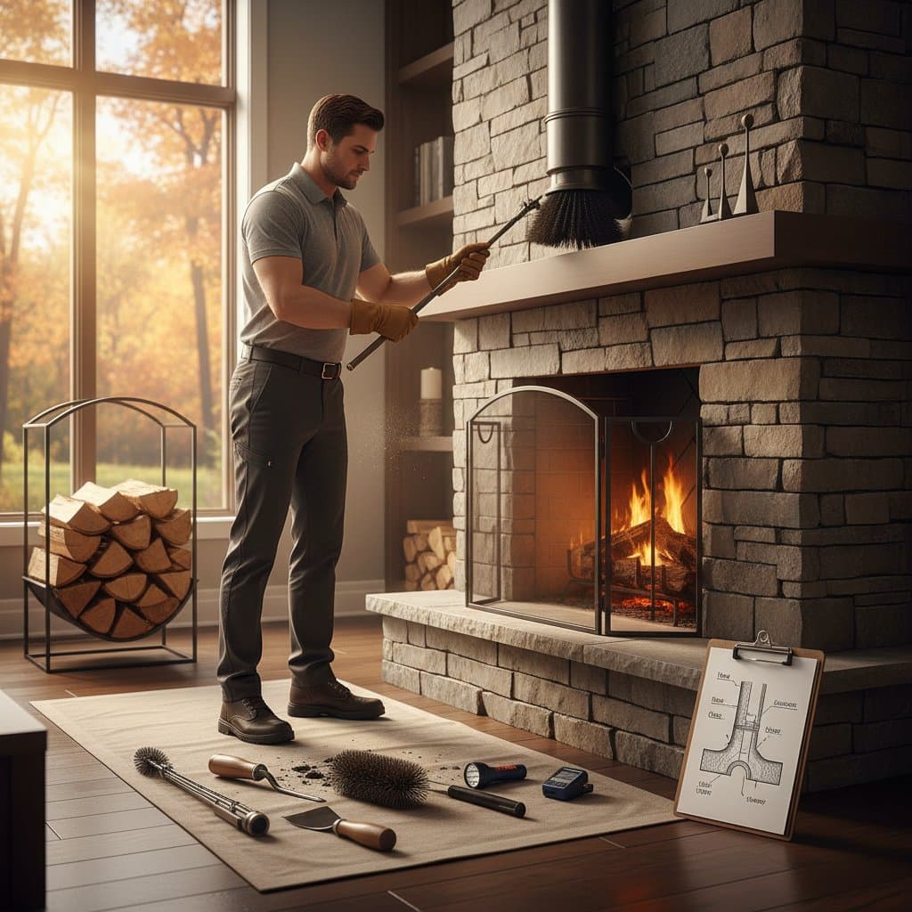 Featured image for Why Fall Chimney Checks Prevent Winter Fires