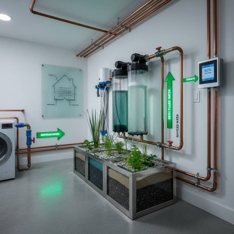 Featured image for Greywater Systems Cut Household Water Use in Half