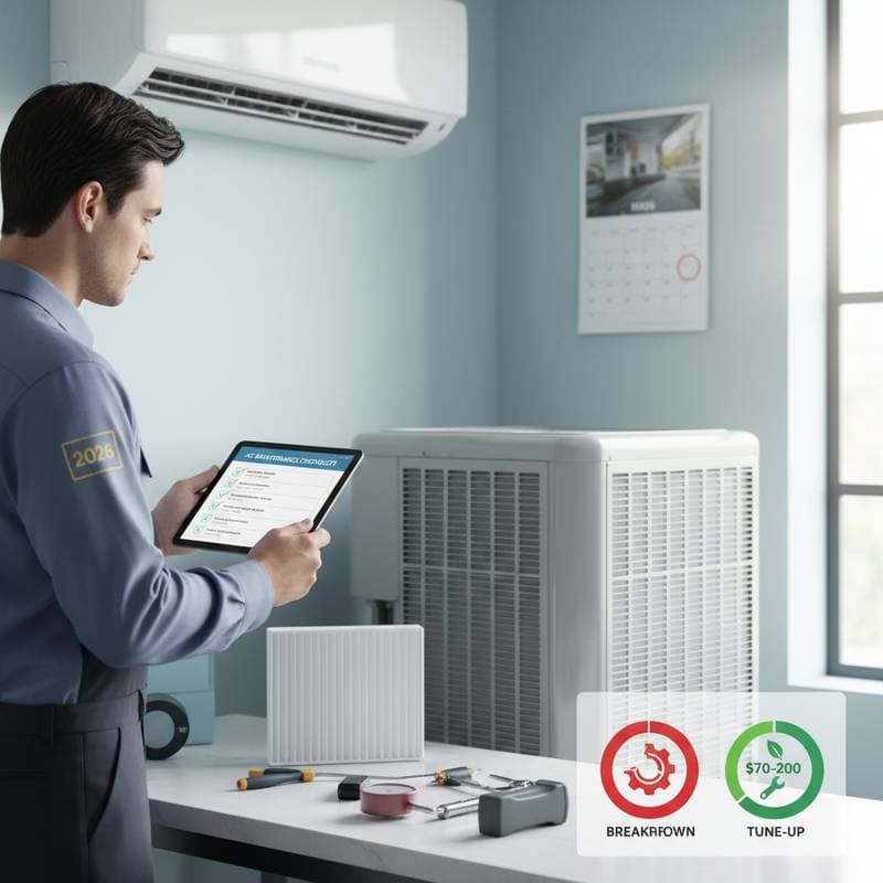 Featured image for AC Tune-Ups Cost $70-200 But Prevent Breakdowns