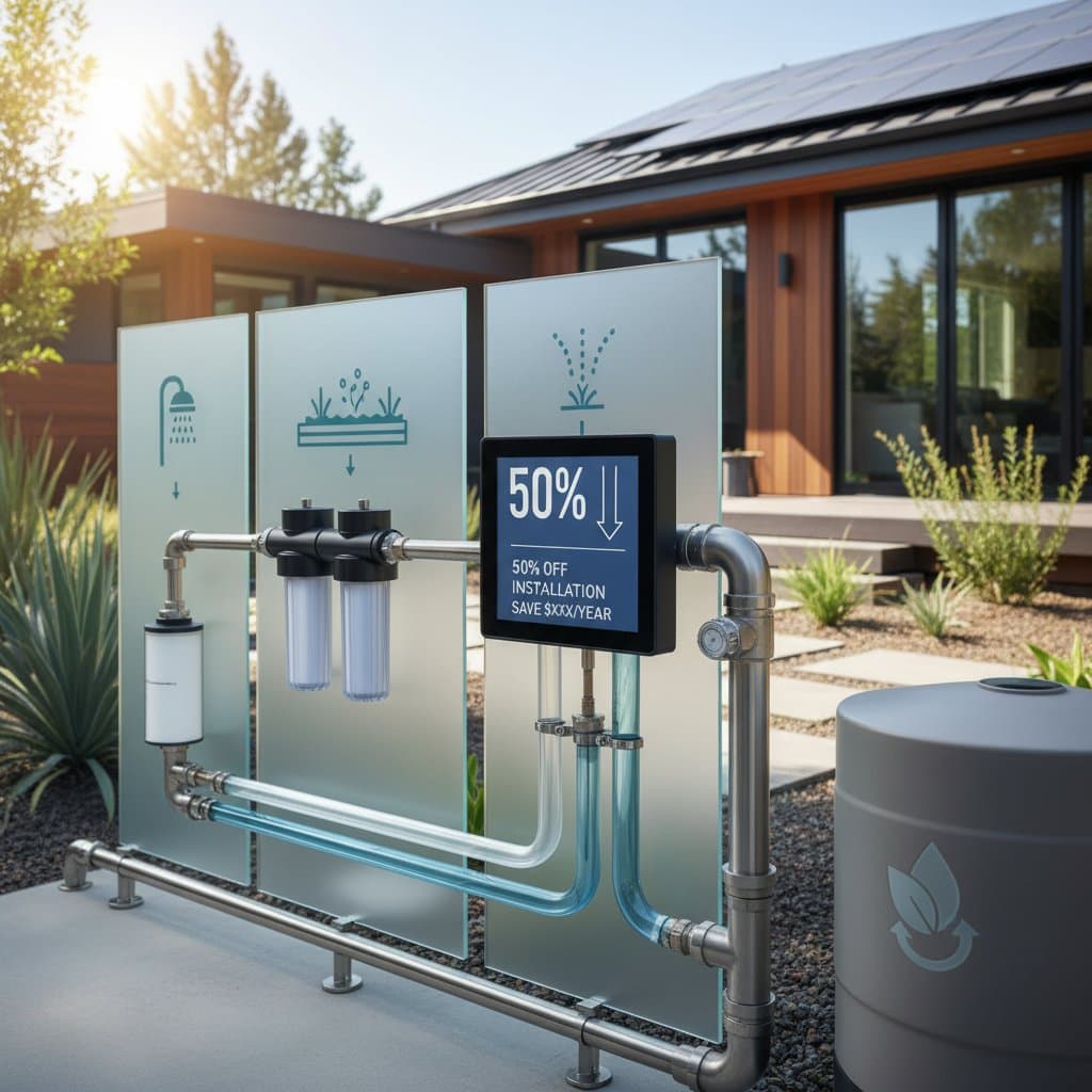 Featured image for Greywater Rebates Can Cut Install Costs in Half