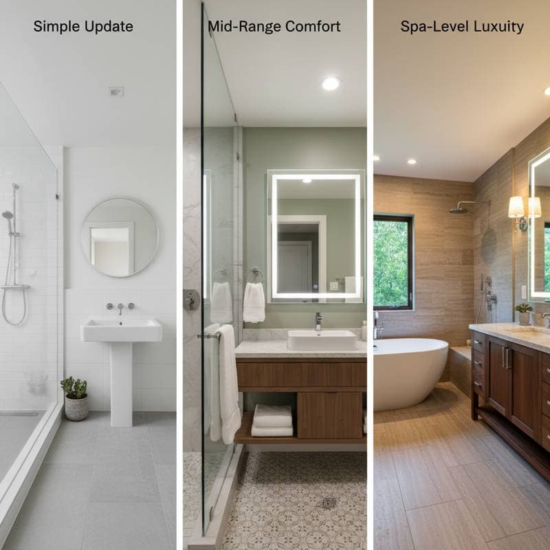 Featured image for Budget Tiers That Shape Your Bathroom Remodel Cost
