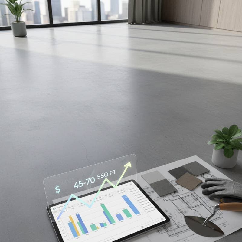 Featured image for Microcement Flooring Averages $45-70 Per Square Foot in 2026