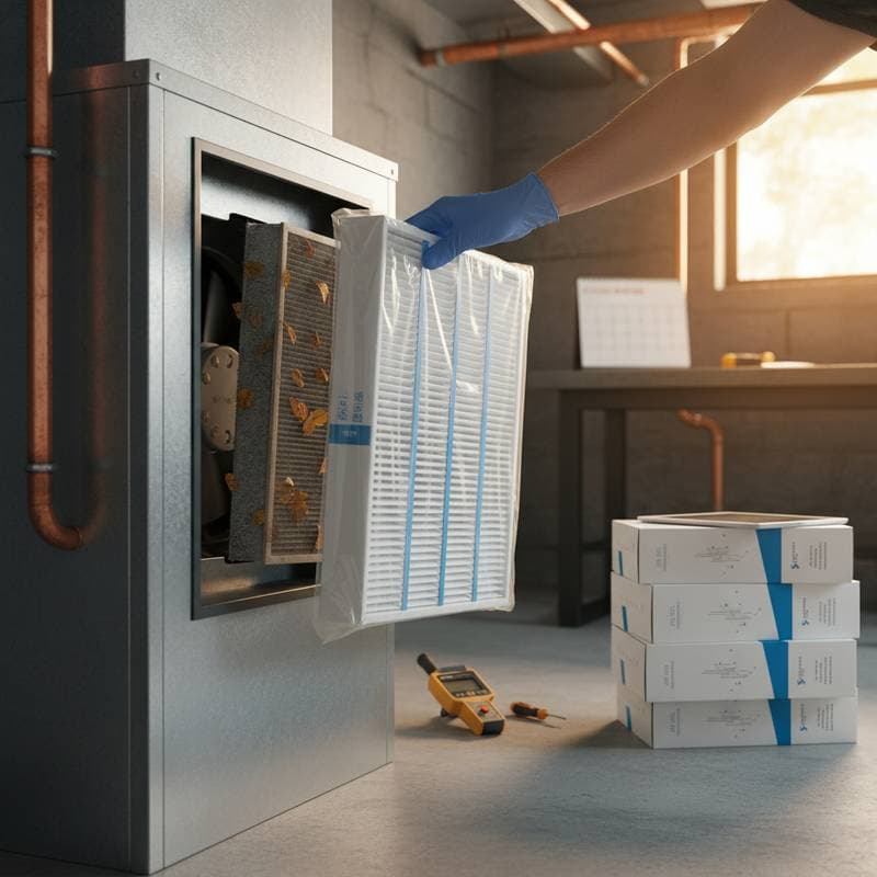 Featured image for Fall Filter Changes Keep HVAC Systems Running Strong