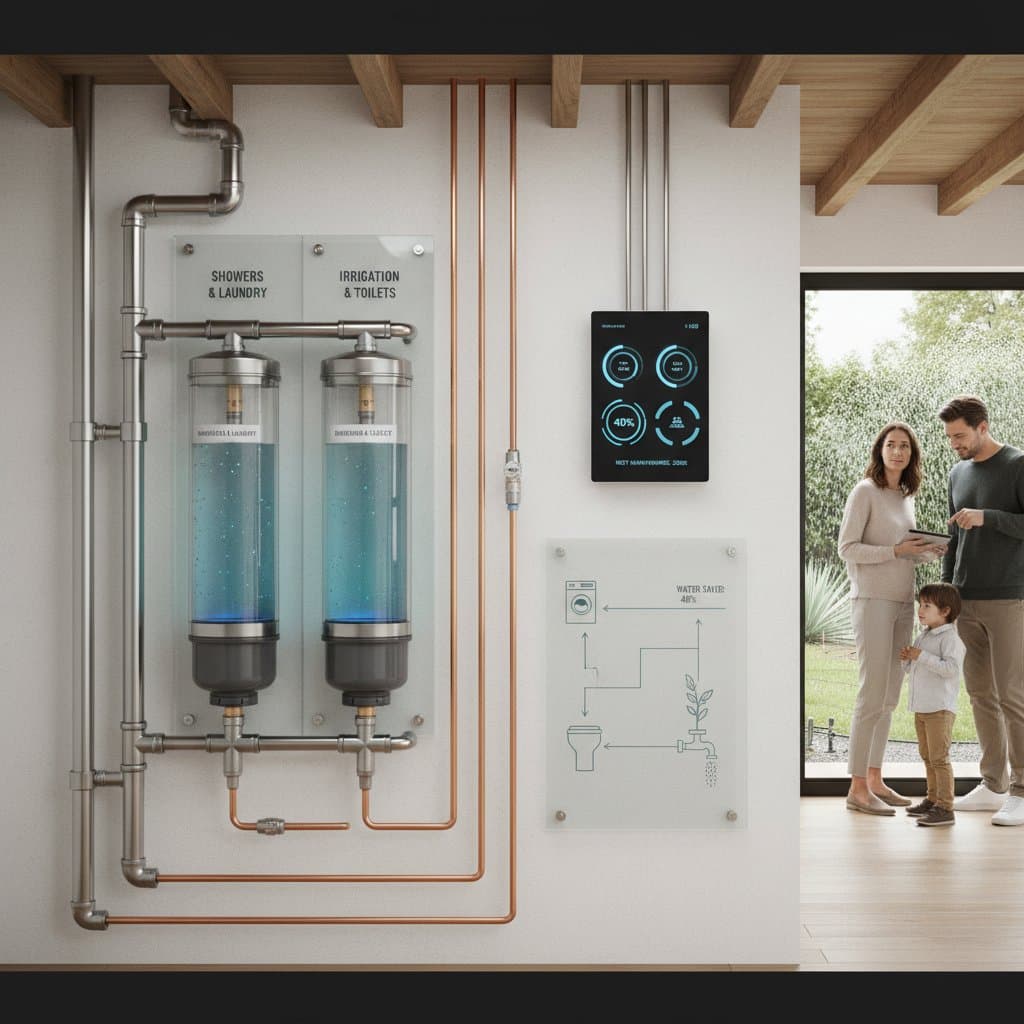 Featured image for Greywater Systems Cut Household Water Use by 40%