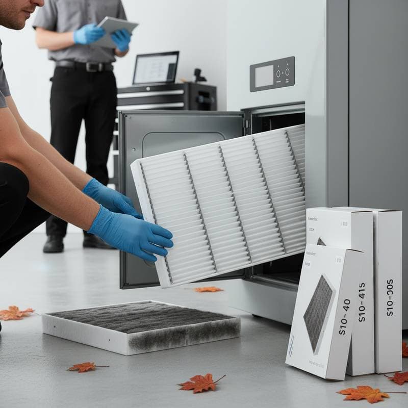 Featured image for Fall HVAC Filter Costs: $10-40 DIY vs Professional
