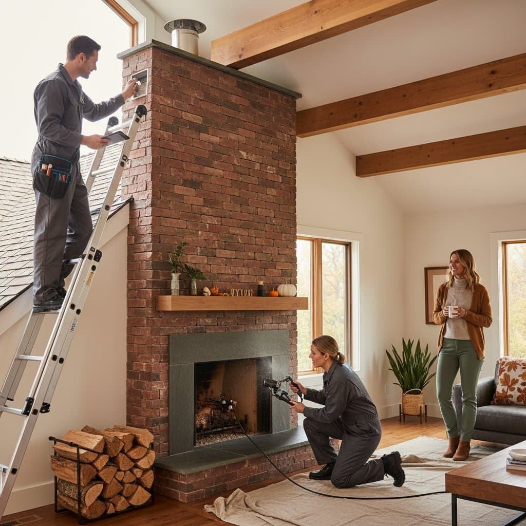 Featured image for Fall Chimney Inspection Prevents House Fires