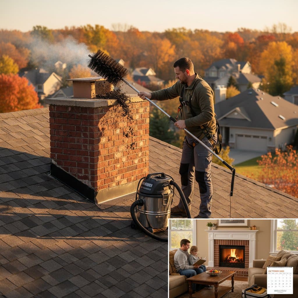 Featured image for Fall Chimney Checks Stop Creosote Fires Before Winter