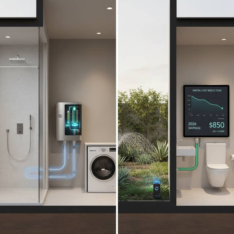 Featured image for Greywater Systems Cut Water Bills 30-50% in 2026