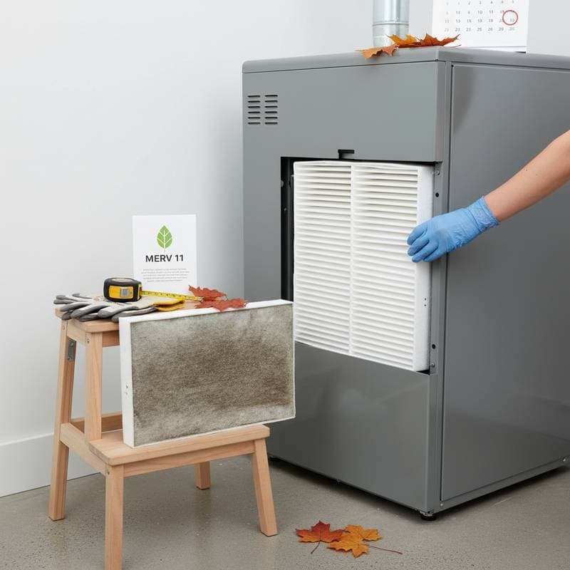 Featured image for Fall Filter Swaps Keep Furnaces Running Strong