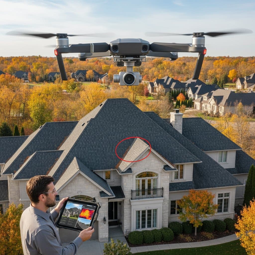Featured image for Drone Roof Checks Stop Winter Damage Before It Starts