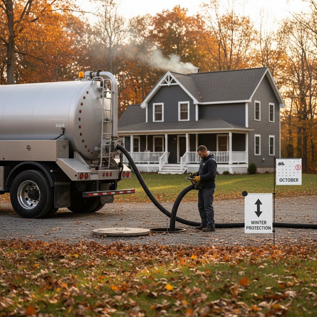 Featured image for Fall Septic Pumping Prevents Winter Backups