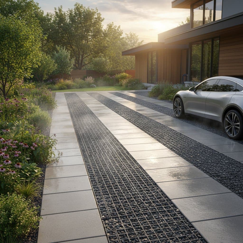 Featured image for Permeable Driveways Cut Runoff and Filter Rain