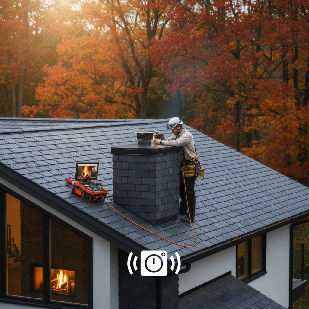 Featured image for Fall Chimney Checks Prevent Carbon Monoxide Leaks