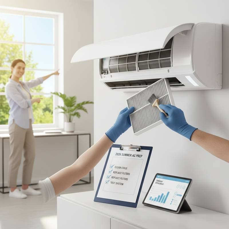 Featured image for Early AC Tune-Ups Cut Repair Costs in Half
