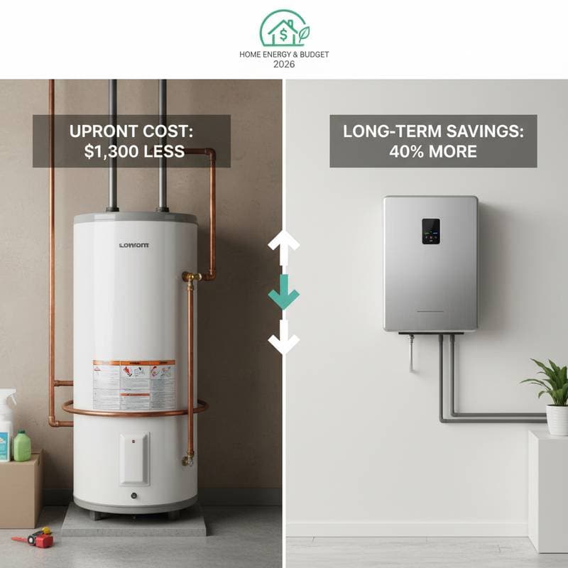 Featured image for Tankless Heaters: $1,300 More Now, 40% Savings Later