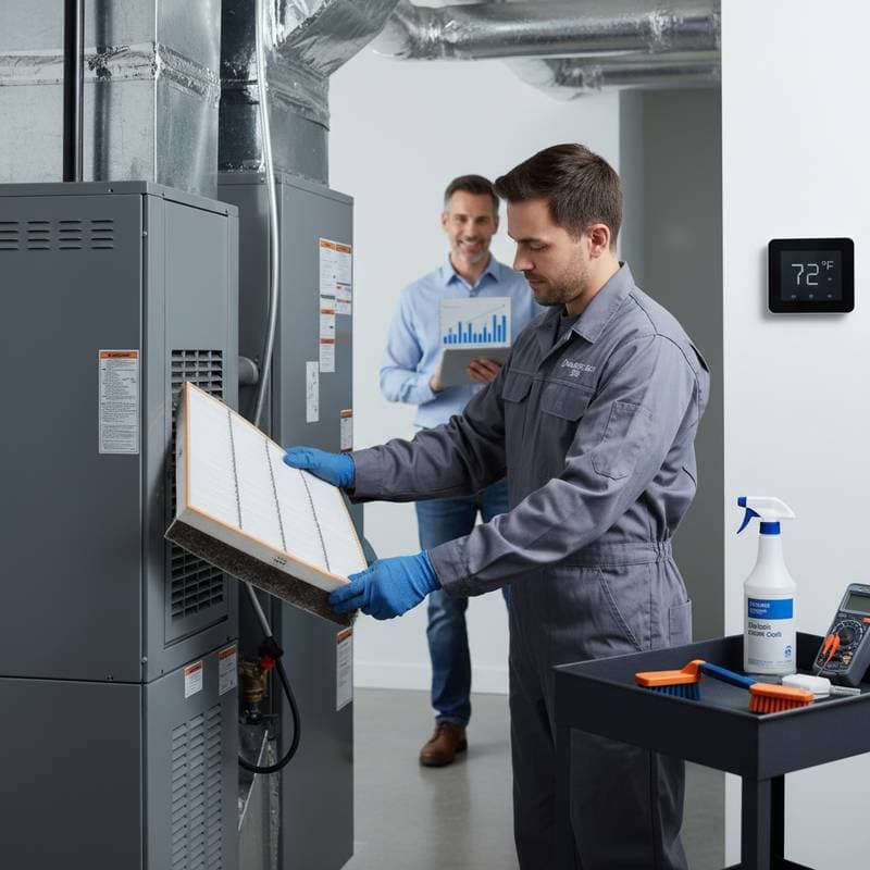 Featured image for HVAC Filter Changes Cut Summer Energy Bills in Half