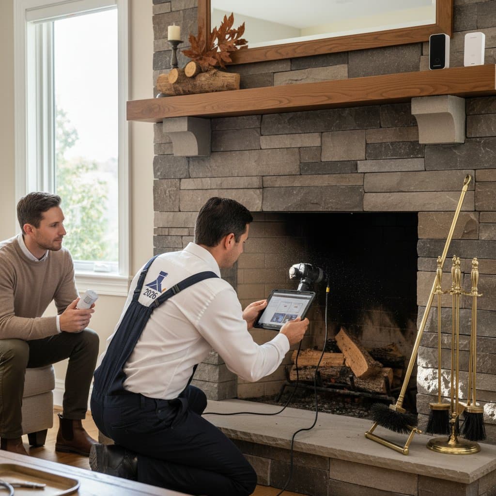 Featured image for Why Fall Chimney Maintenance Prevents House Fires