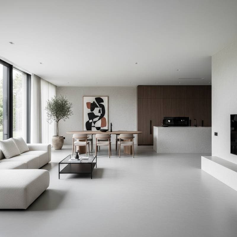 Featured image for Why Microcement Floors Dominate 2026 Design Trends