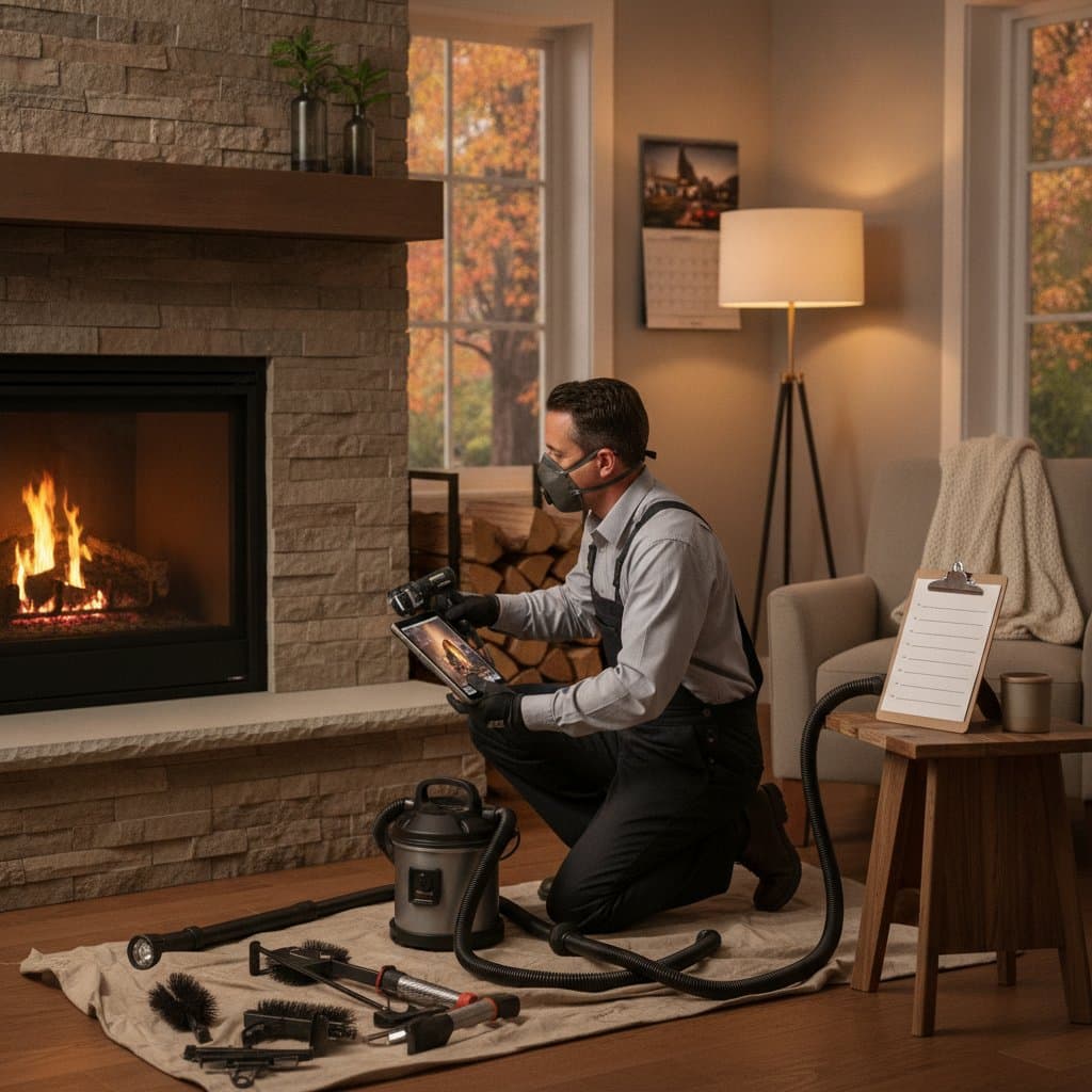 Featured image for Fall Chimney Sweep Costs and Fire Safety Facts
