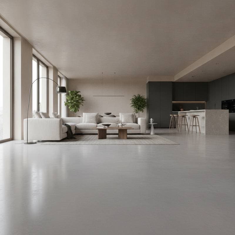 Featured image for Microcement Flooring Costs Without Demolition in 2026