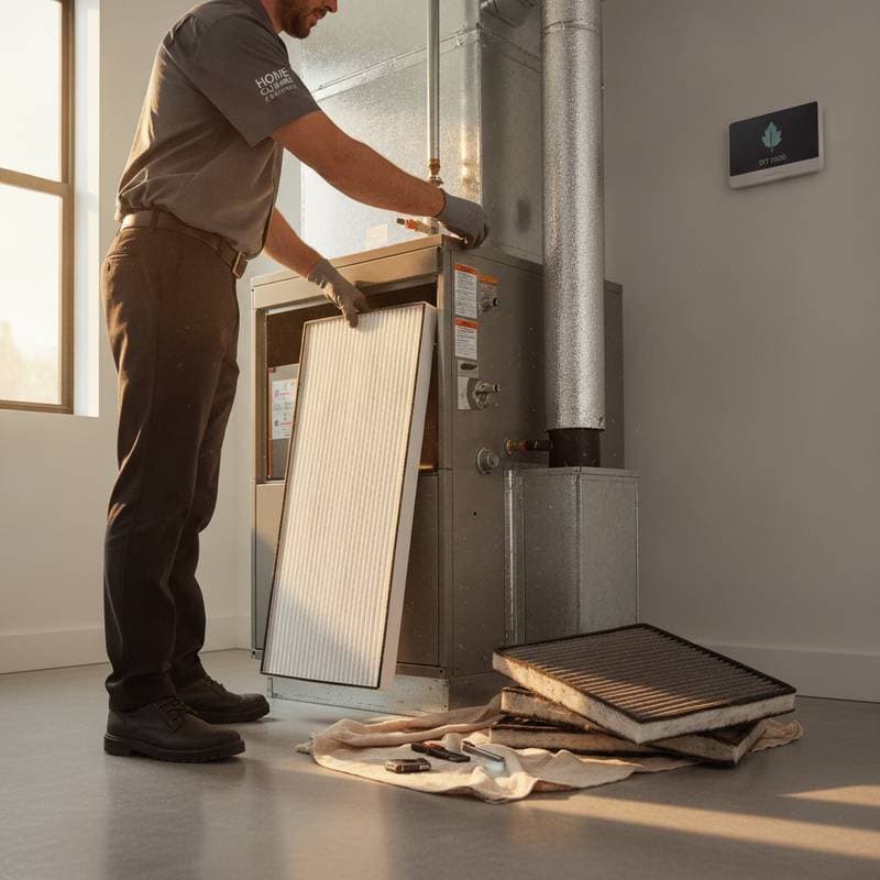 Featured image for Fall Filter Change Protects Your HVAC System