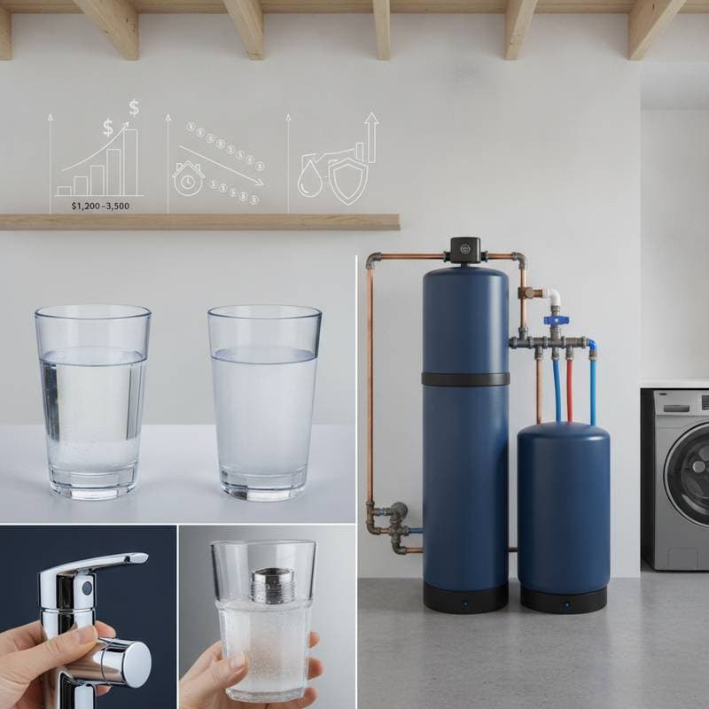 Featured image for Water Softener Costs: $1,200-$3,500 Installed