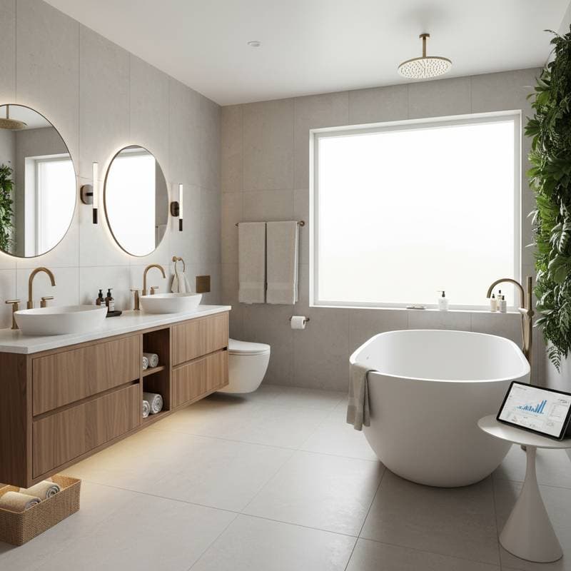 Featured image for Where to Splurge on Your 2025 Bathroom Remodel