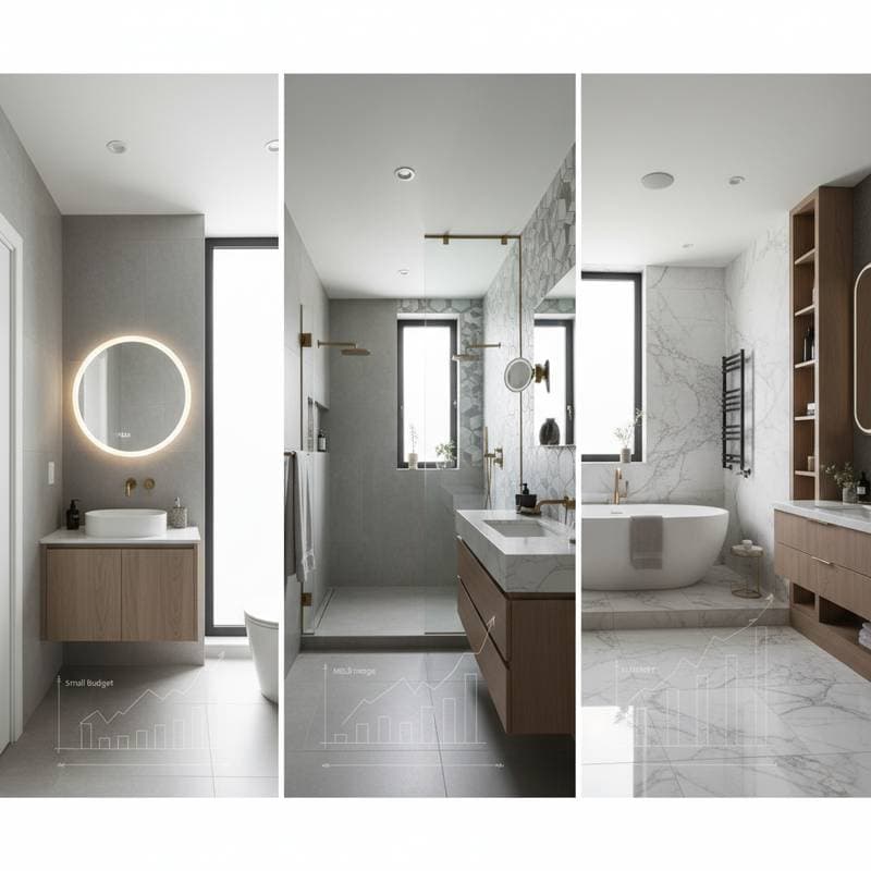 Featured image for What Bathroom Remodels Really Cost in 2025