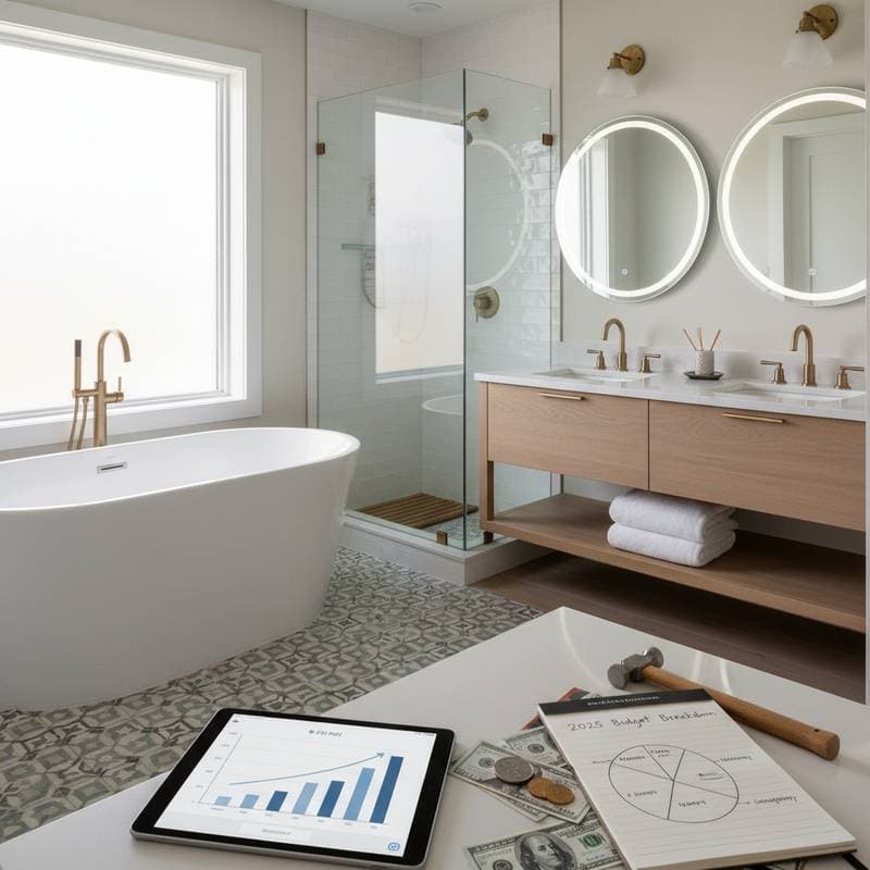 Featured image for Bathroom Remodel Costs: ROI & Budget Insights