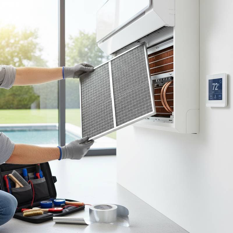 Featured image for Essential AC Filter Care Prevents Summer Breakdowns