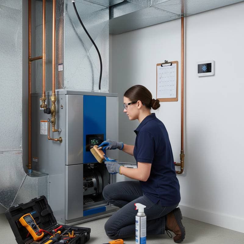 Featured image for DIY HVAC Tune-Up Saves 15% on Winter Energy Bills