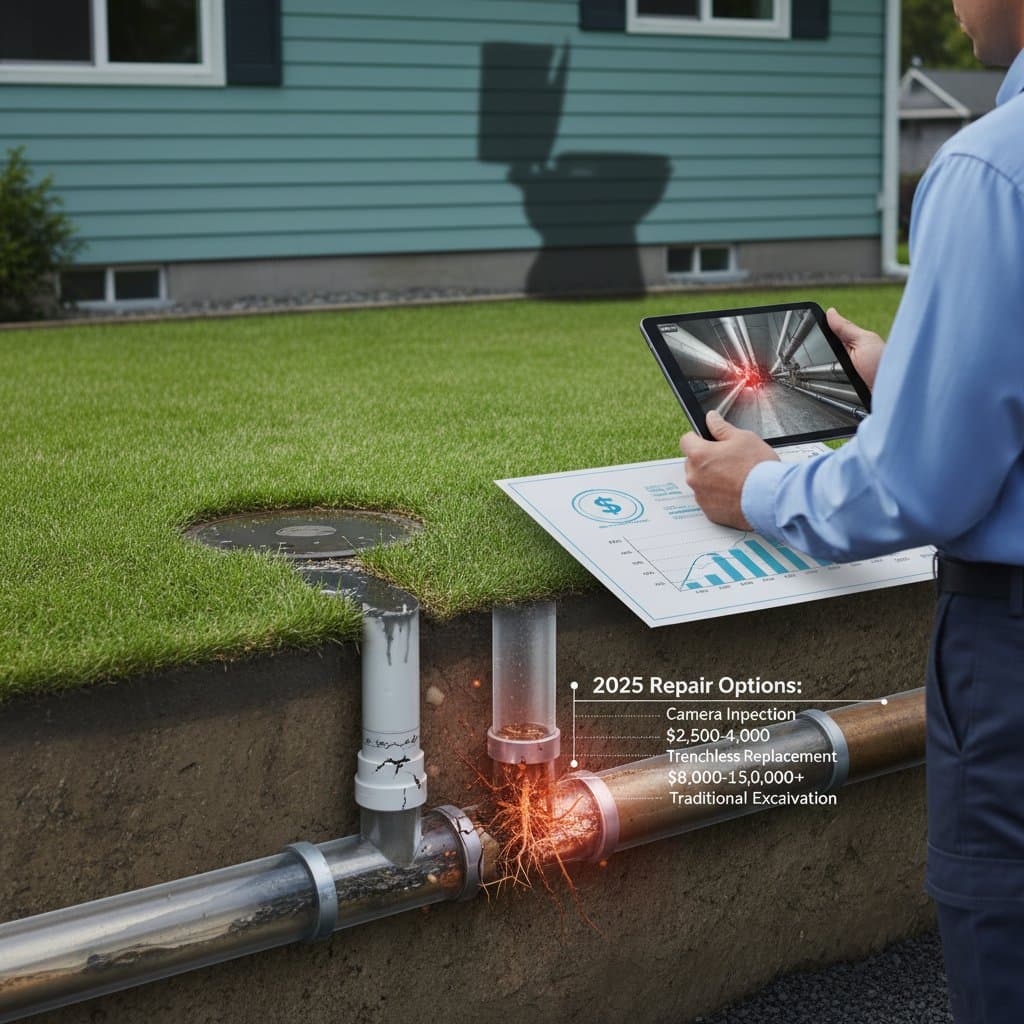 Featured image for Sewer Line Costs: Spot Warning Signs Before Disaster