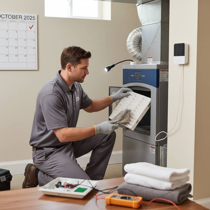 Featured image for Early Fall Furnace Care Prevents Winter Breakdowns