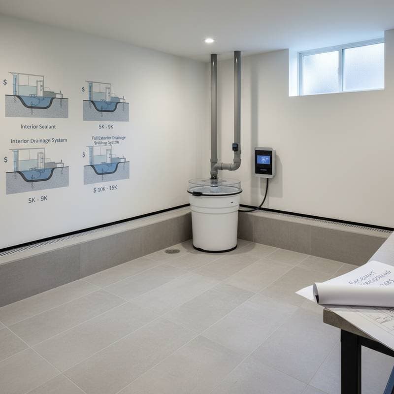 Featured image for Basement Waterproofing: What $2K to $10K Actually Gets You