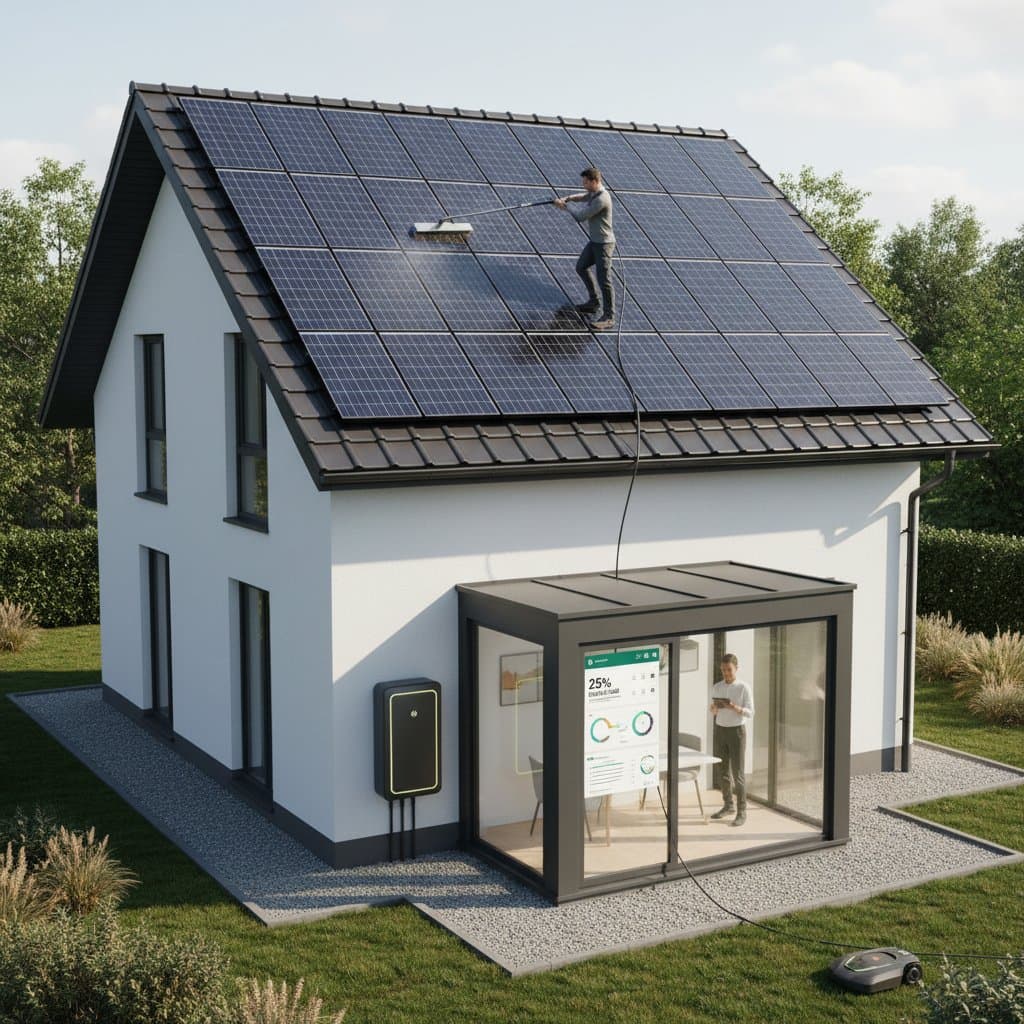 Featured image for Solar Panel Care Boosts Output 25% With Simple Steps