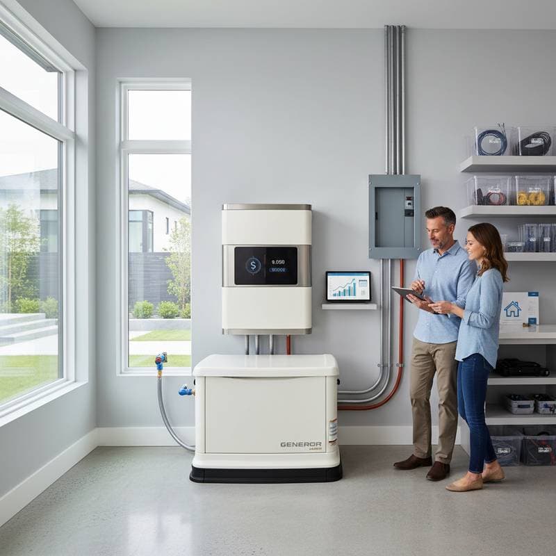 Featured image for What Whole Home Generators Really Cost in 2025
