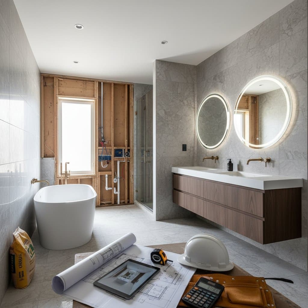 Featured image for Bathroom Remodels Cost $120-$400 Per Square Foot in 2025
